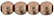 Round Beads 3mm (loose) : ColorTrends: Saturated Metallic Autumn Maple