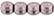 Round Beads 3mm (loose) : ColorTrends: Saturated Metallic Almost Mauve