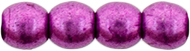 Round Beads 3mm (loose) : ColorTrends: Saturated Metallic Spring Crocus