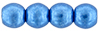 Round Beads 3mm (loose) : ColorTrends: Saturated Metallic Nebulas Blue