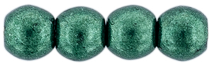 Round Beads 3mm (loose)  : ColorTrends: Saturated Metallic Martini Olive