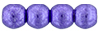 Round Beads 3mm (loose) : ColorTrends: Saturated Metallic Ultra Violet