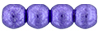 Round Beads 3mm (loose)  : ColorTrends: Saturated Metallic Ultra Violet