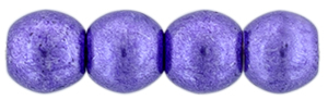Round Beads 3mm (loose)  : ColorTrends: Saturated Metallic Ultra Violet