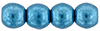 Round Beads 3mm (loose) : ColorTrends: Saturated Metallic Quetzal Green