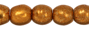 Round Beads 3mm (loose) : ColorTrends: Saturated Metallic Hazel