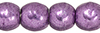 Round Beads 3mm (loose) : ColorTrends: Saturated Metallic Grapeade