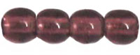 Round Beads 3mm (loose) : Dk Amethyst