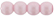 Round Beads 3mm (loose) : Powdery - Pastel Pink