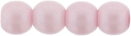 Round Beads 3mm (loose) : Powdery - Pastel Pink