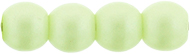 Round Beads 3mm (loose) : Powdery - Pastel Lime