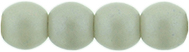 Round Beads 3mm (loose) : Powdery - Pastel Gray
