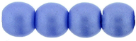Round Beads 3mm (loose) : Powdery - Blue