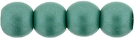 Round Beads 3mm (loose) : Powdery - Teal