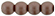 Round Beads 3mm (loose) : Powdery - Brown