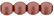 Round Beads 3mm (loose) : Powdery - Maroon