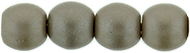 Round Beads 3mm (loose) : Powdery - Taupe