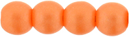 Round Beads 3mm (loose) : Powdery - Orange
