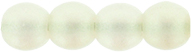Round Beads 3mm (loose) : Powdery - Ivory