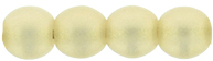 Round Beads 3mm (loose) : Powdery - Light Gold