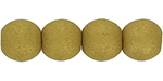 Round Beads 3mm (loose) : Golden Olive