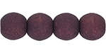 Round Beads 3mm (loose) : Deep Plum