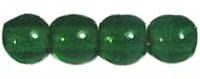 Round Beads 3mm (loose) : Milky Apple Green