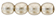 Round Beads 3mm (loose) : Transparent Pearl - Hazelwood