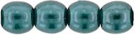 Round Beads 3mm (loose) : Transparent Pearl - Deep Reef