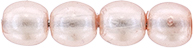 Round Beads 3mm (loose) : Transparent Pearl - Ballet Slipper