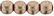 Round Beads 3mm (loose) : ColorTrends: Saturated Metallic Pale Dogwood