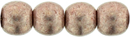 Round Beads 3mm (loose) : ColorTrends: Saturated Metallic Pale Dogwood