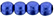 Round Beads 3mm (loose) : ColorTrends: Saturated Metallic Lapis Blue