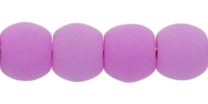 Round Beads 3mm (loose) : Bondeli Magenta