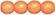 Round Beads 3mm (loose) : Neon Light Orange