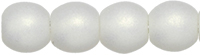 Round Beads 3mm (loose) : Neon White