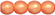 Round Beads 3mm (loose) : Neon Dark Orange