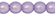 Round Beads 3mm (loose) : Neon Grape