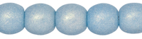 Round Beads 3mm (loose) : Neon Ice Blue