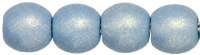 Round Beads 3mm (loose) : Neon Blue Gray