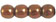 Round Beads 3mm (loose) : Luster - Opaque Rose/Gold Topaz
