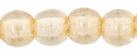 Round Beads 3mm (loose) : Luster - Transparent Champagne