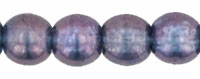 Round Beads 3mm (loose) : Luster - Transparent Amethyst