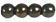 Round Beads 3mm (loose) : Turqoise - Bronze Picasso