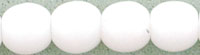 Round Beads 4mm (loose) : White