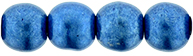 Round Beads 4mm (loose) : ColorTrends: Saturated Metallic Marina