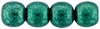 Round Beads 4mm (loose)  : ColorTrends: Saturated Metallic Martini Olive
