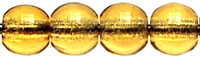 Round Beads 4mm (loose) : Med Topaz