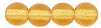 Round Beads 4mm (loose) : Dk Topaz