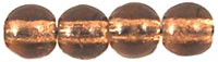 Round Beads 4mm (loose) : Smoky Topaz